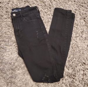 Hollister Womens Black Skinny Jeans